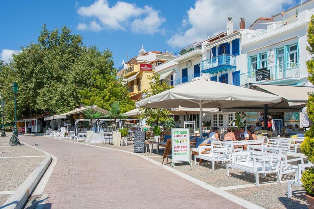 Mikri Gonia Villa Skiathos stad Exteriör bild