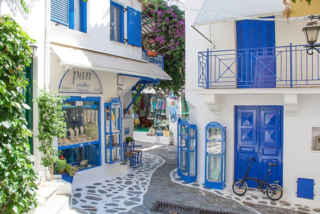Mikri Gonia Villa Skiathos stad Exteriör bild